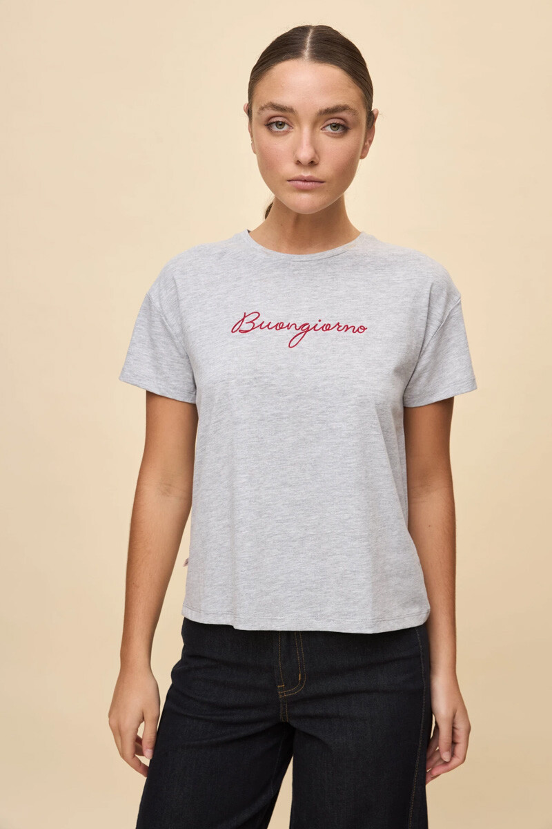 Remera Allie Hegra Gris