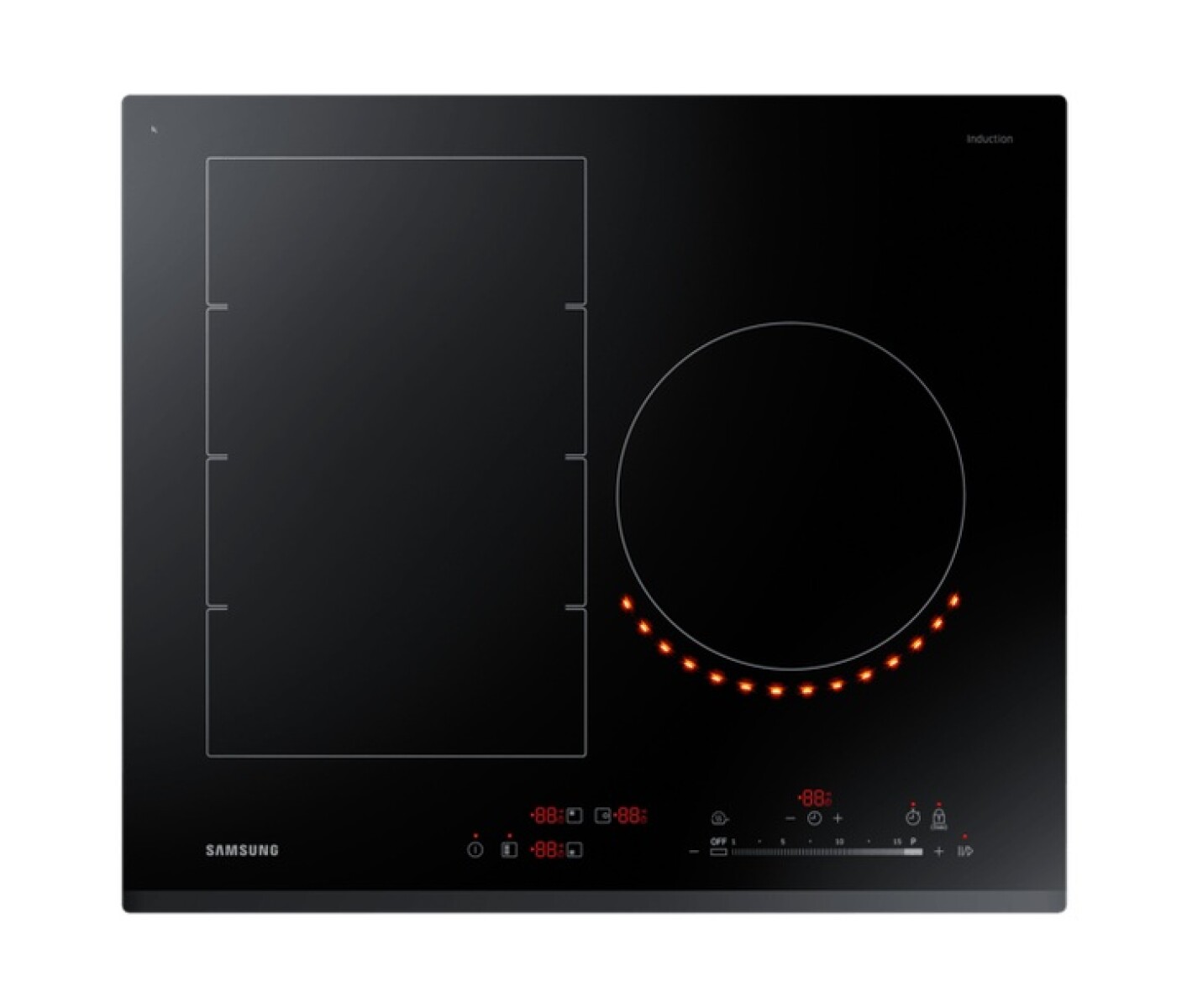Anafe de inducción con Virtual Flame Technology NZ63K7777BK/BG 