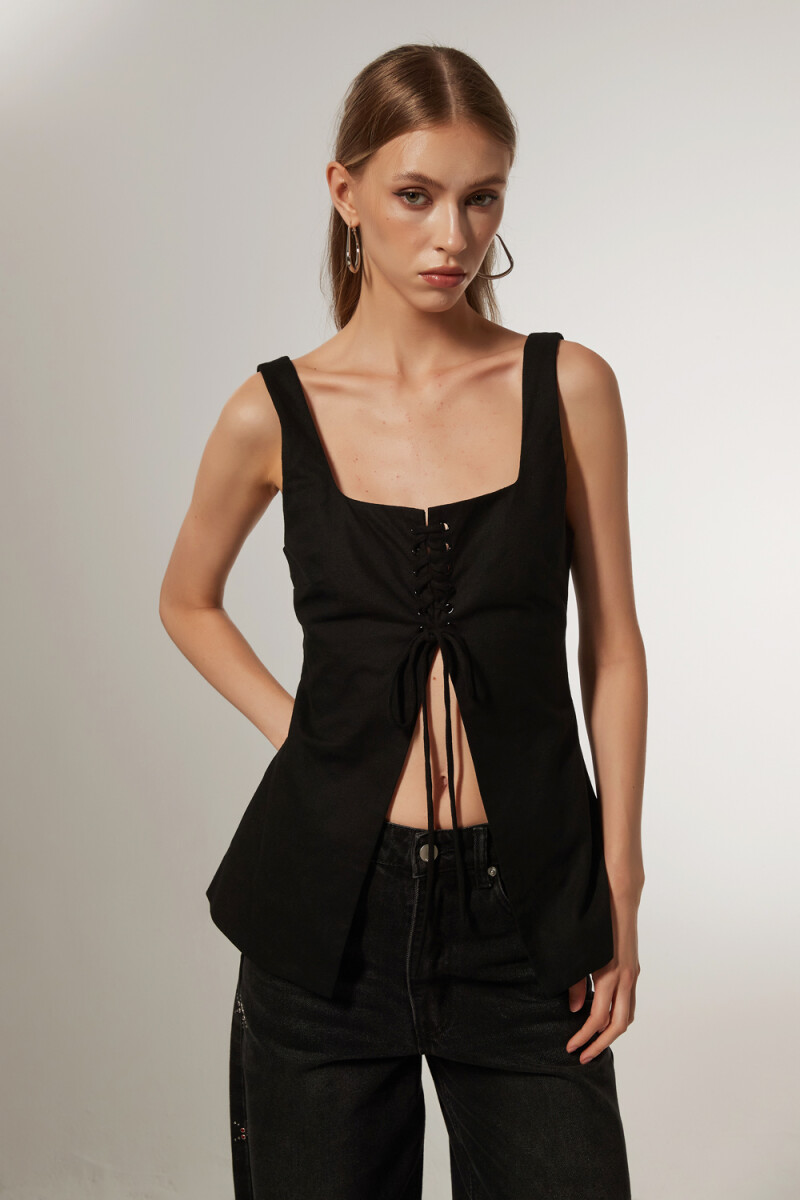Tops Holbox - Negro 