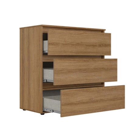 CÓMODA 3 CAJONES MDP MARRON CONDESSA