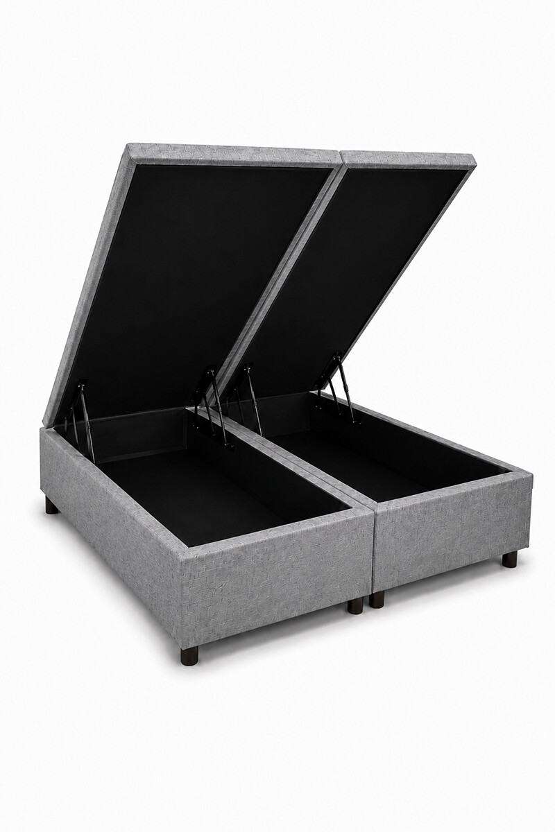 BOX BAUL - BOX BAUL 079X198X39CM LINO GRIS OSC. 79198 