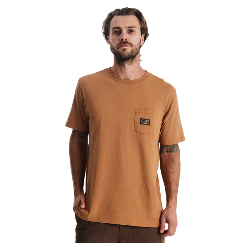 Remera Roark Label Pocket - Naranja Remera Roark Label Pocket - Naranja