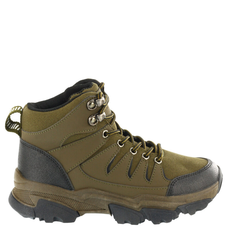 Championes de Niño Croco Kids LOPE estilo bota Verde