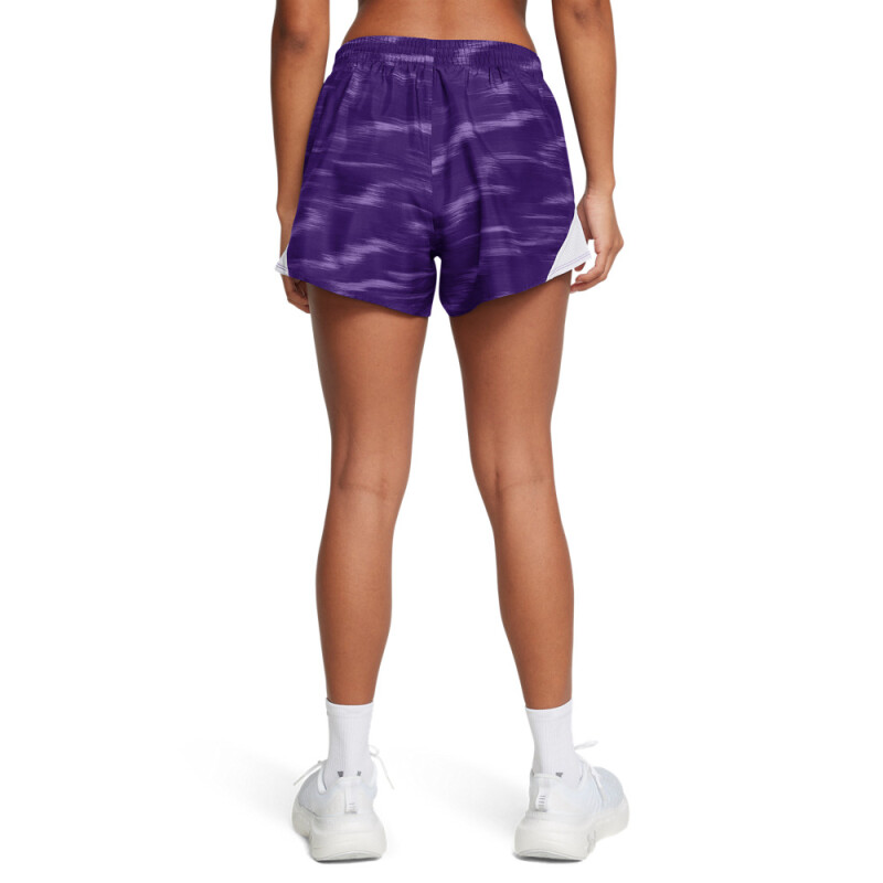UA Fly By 3'' Printed Shorts-PPL PPL-500