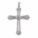Cruz Oro blanco 18K y brillantes Cruz Oro blanco 18K y brillantes