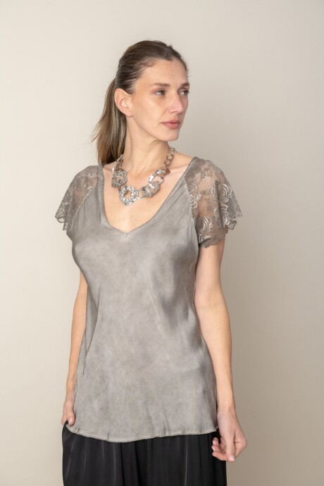 BLUSA NASHIRA Visón