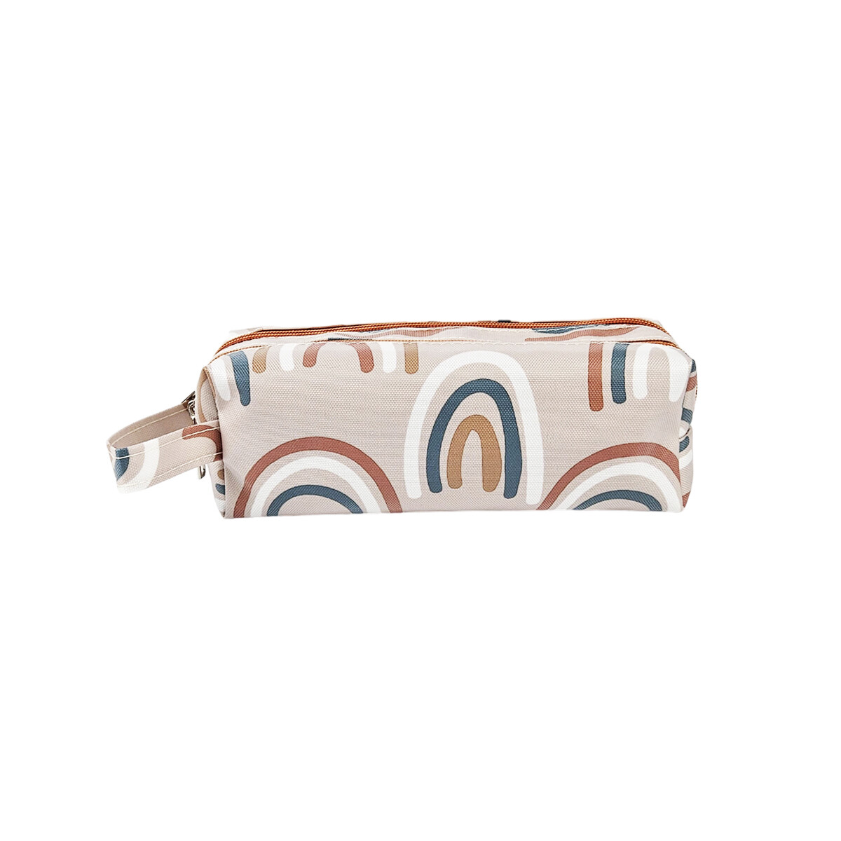 Cartuchera Estampada - Beige 