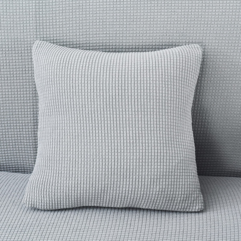 Funda Sillón 1 Cuerpo Lisa gris claro