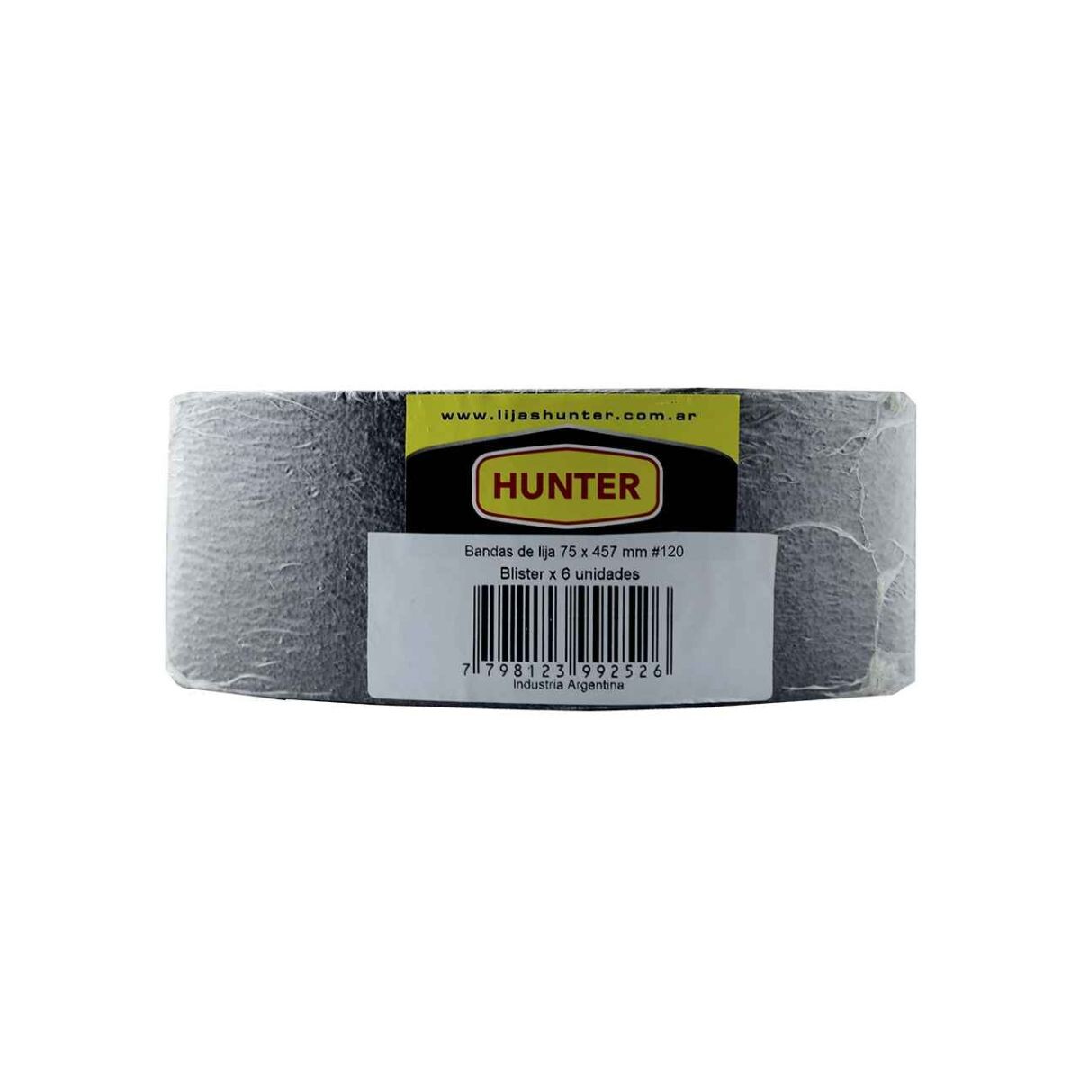 Lija En Banda 75x457mm G120 Hunter