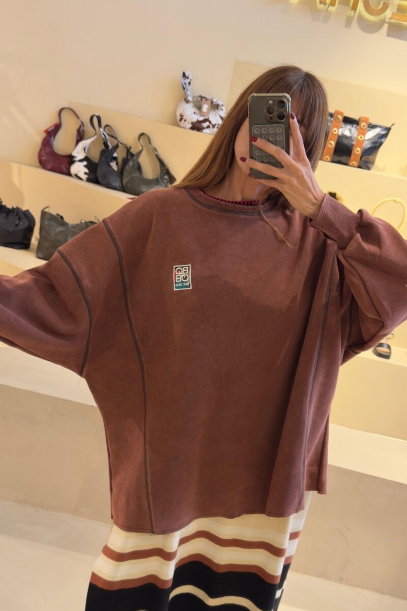 Buzo New Beat Marron