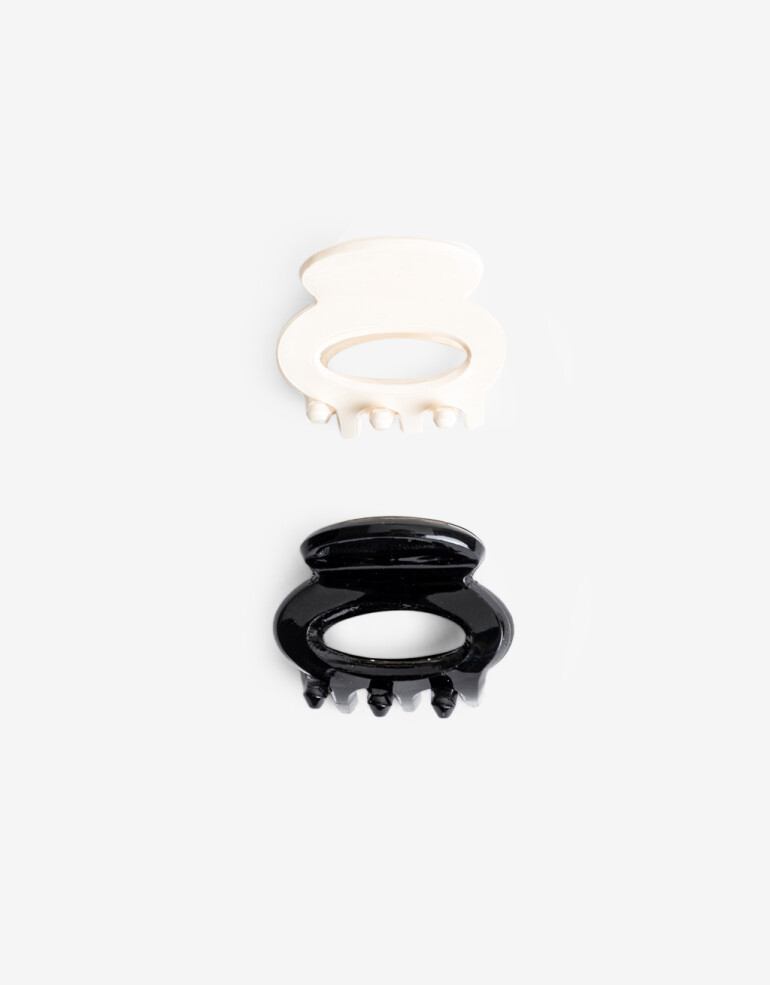 Broches Sets Strass Set De Broches Glossy - Combinacion Bicolor