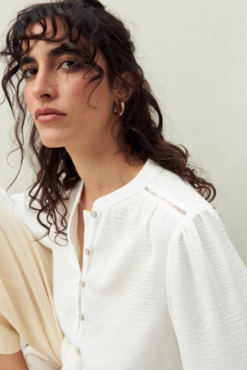 CAMISA BLOSSOM Crudo