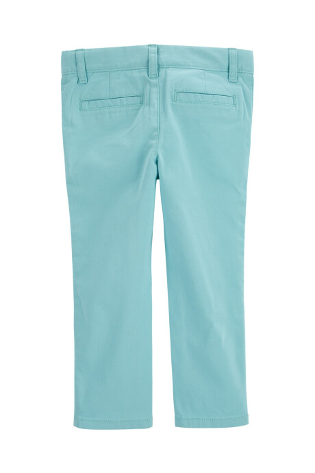 Pantalón de sarga clásico Sin color