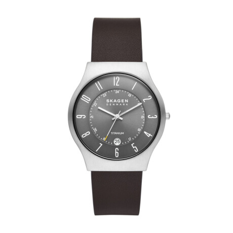Reloj SKAGEN SUNDBY TITANIUM Cuero Marron Esfera 40mm 0
