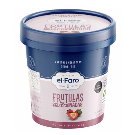 HELADO FRUTILLA 500ML EL FARO HELADO FRUTILLA 500ML EL FARO