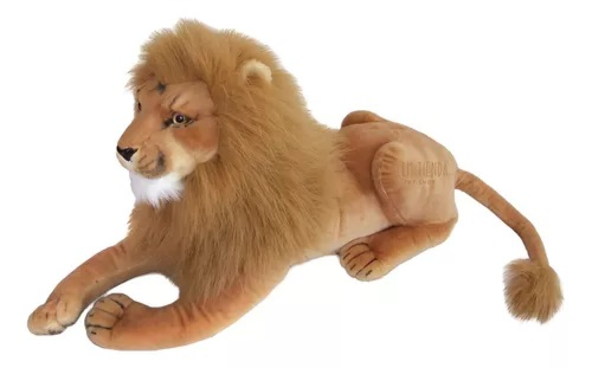 Peluche Numi León Acostado 108 Cm Animales Realistas 
