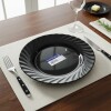 Plato Llano Negro 24cms -Trianon - Luminarc Plato Llano Negro 24cms -Trianon - Luminarc