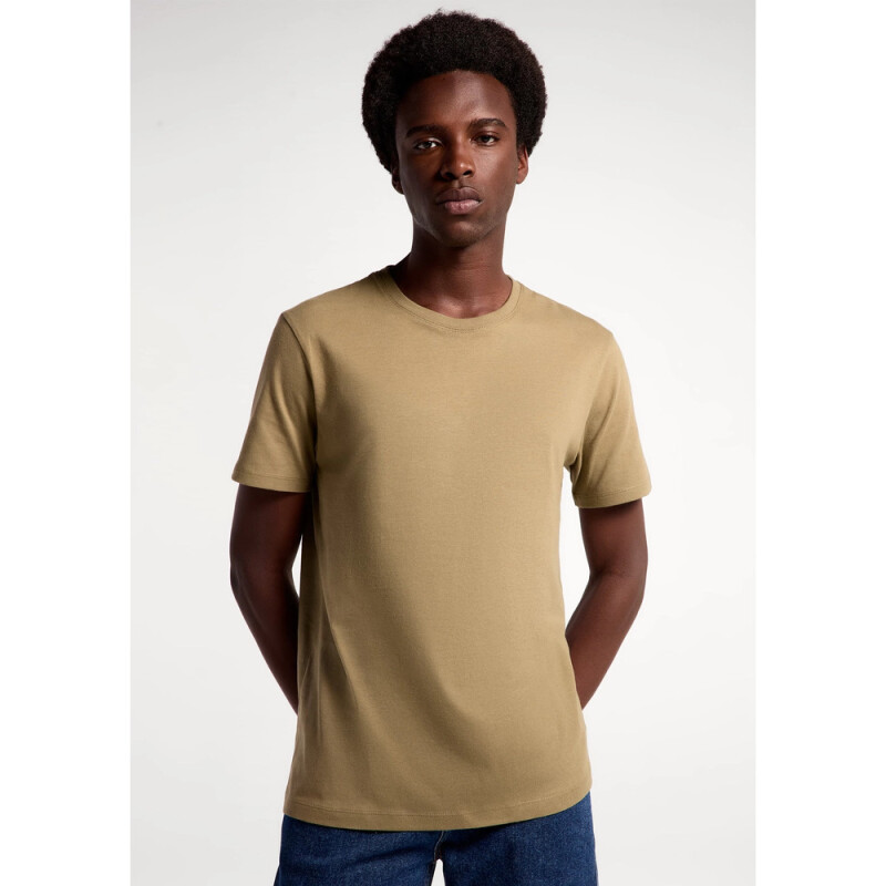 CAMISETA MM MASC MARROM MESCLA