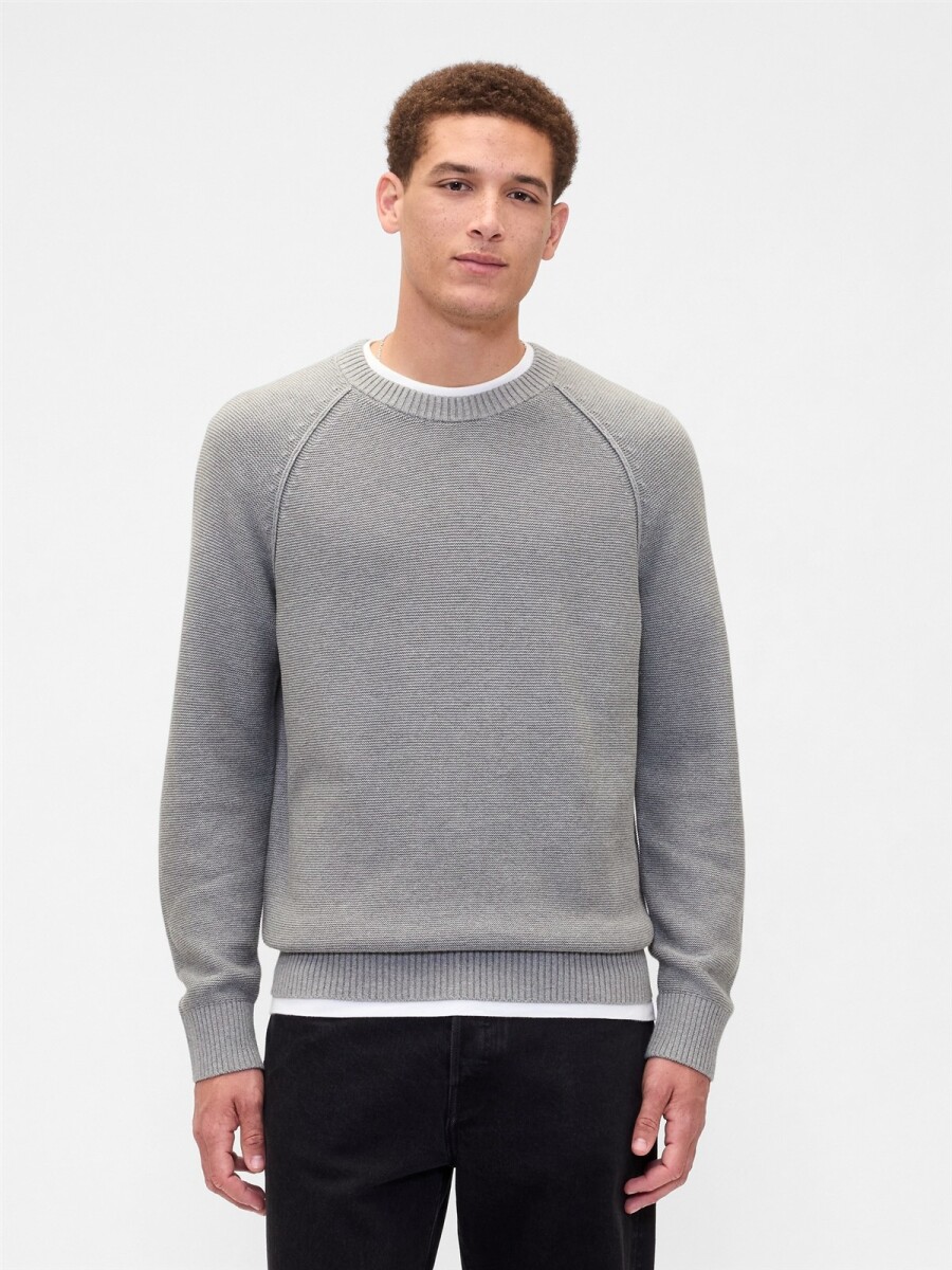 Buzo Hombre - B25 Grey Heather 