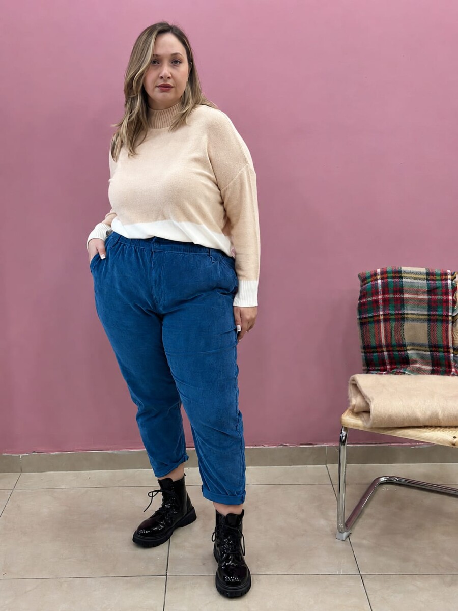 Pantalón Virginia - Azul francia 