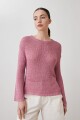Sweater cinta rosa