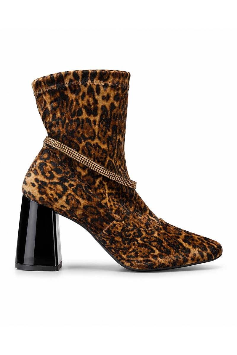 Bota Euro Animal Print / Cebra 