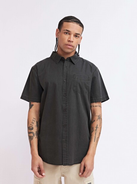 CAMISA SOLID NEGRO