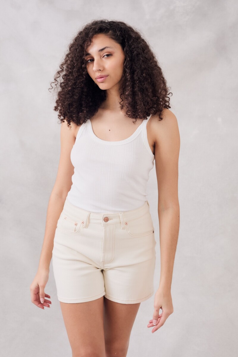 Musculosa Algodón Crudo