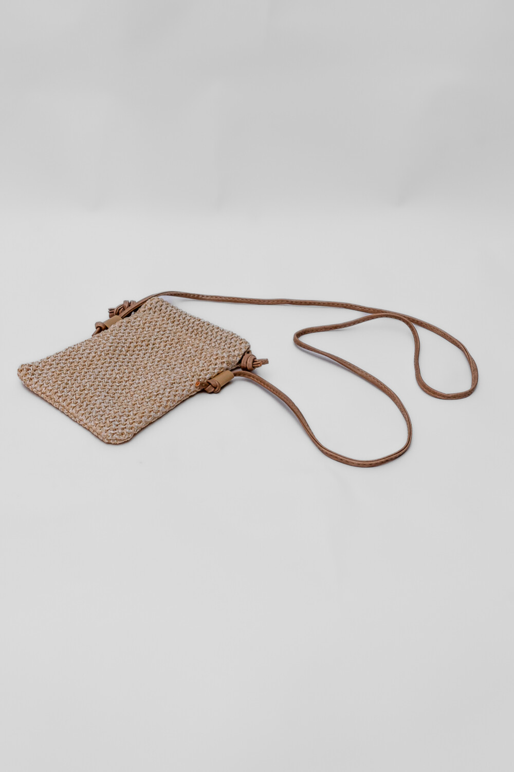 Bandolera Coins Beige