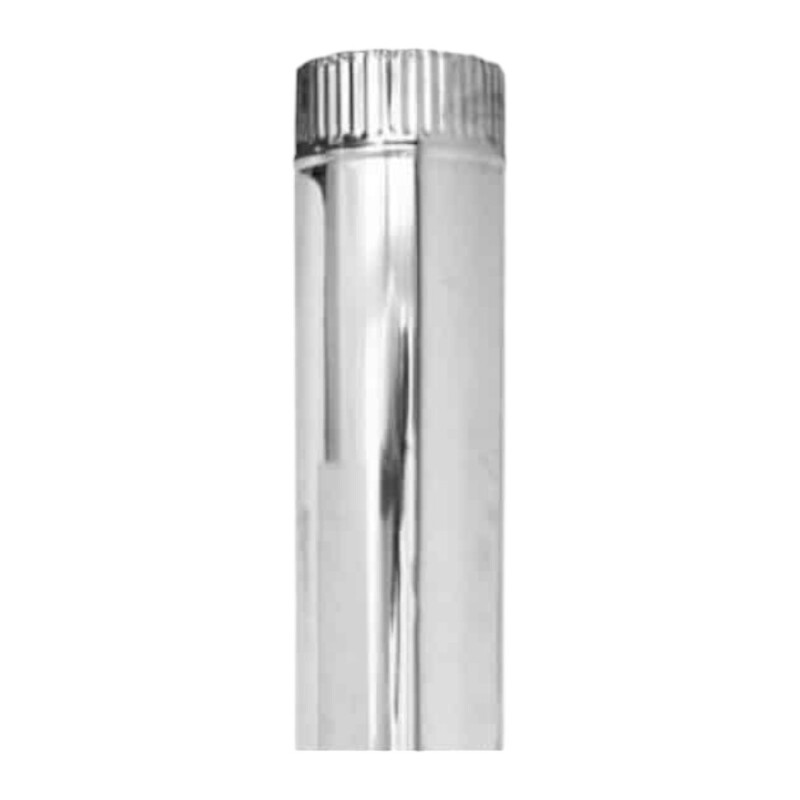Caño 6” (150 mm) Acero Inoxidable para Calefactor – 1 Metro Caño 6” (150 mm) Acero Inoxidable para Calefactor – 1 Metro