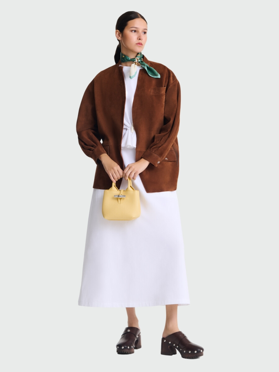 LONGCHAMP - LE ROSEAU, CARTERA DE MANO XS 