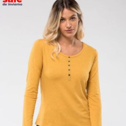 Blusa lisa Amarillo