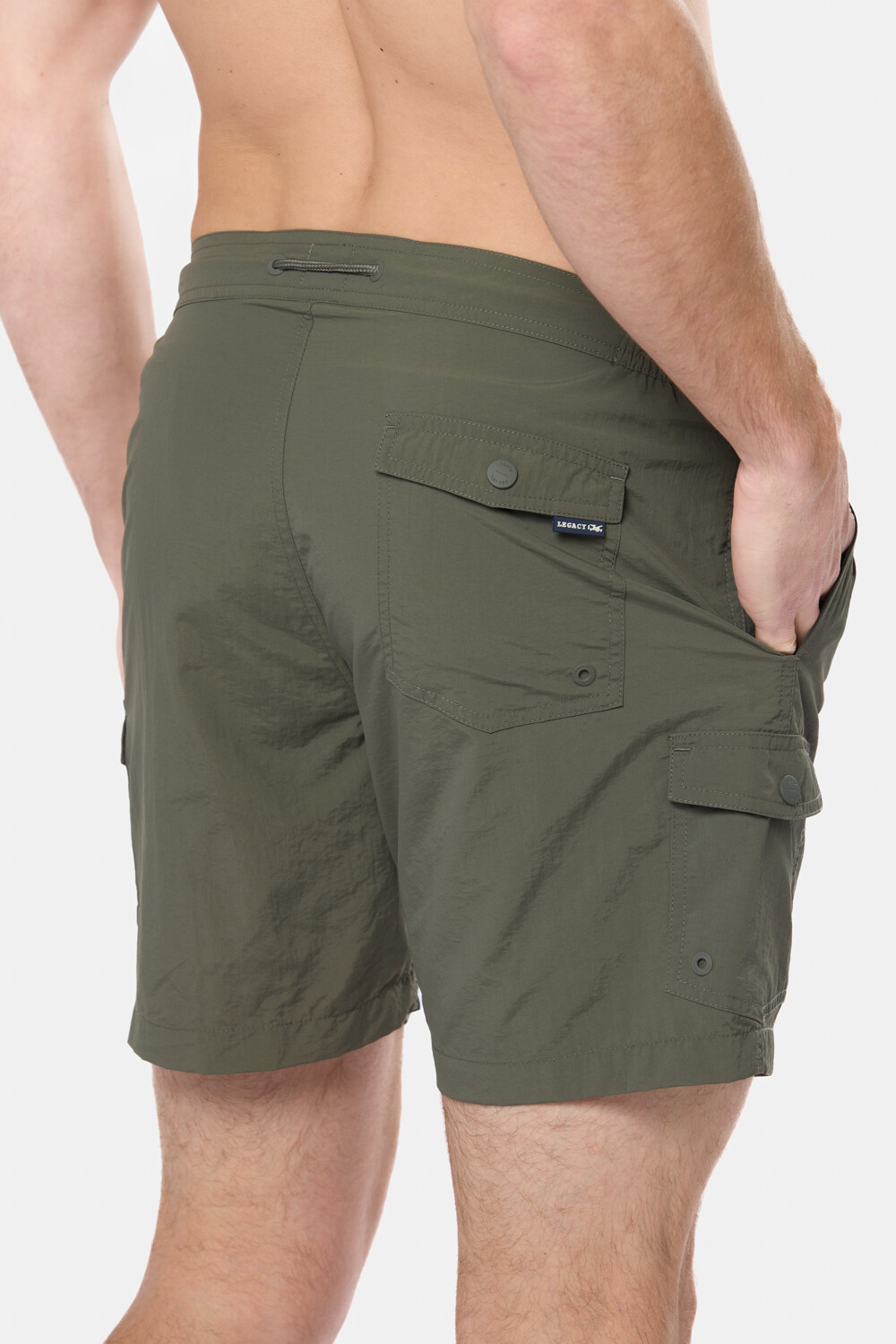 SHORT DE BAÑO CARGO Verde