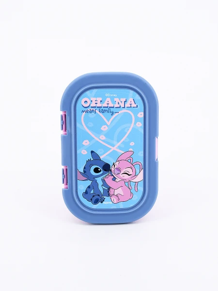 CONTENEDOR STITCH Y ANGEL ROSADO