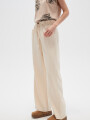 Pantalon Ravon Crudo / Natural