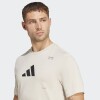 Remera Adidas Estampada All-Gym Category Gris