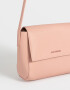 Bandoleras Special Price Clasico Bandolera Cuerina Solapa - Rosa Viejo