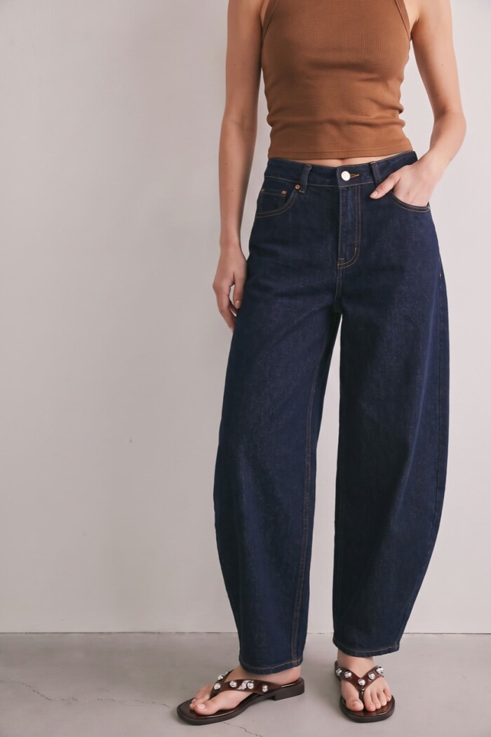Jean Barrel Baggy Jean