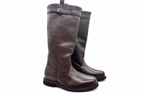 BOTA GAUCHO MARRÓN OSCURO