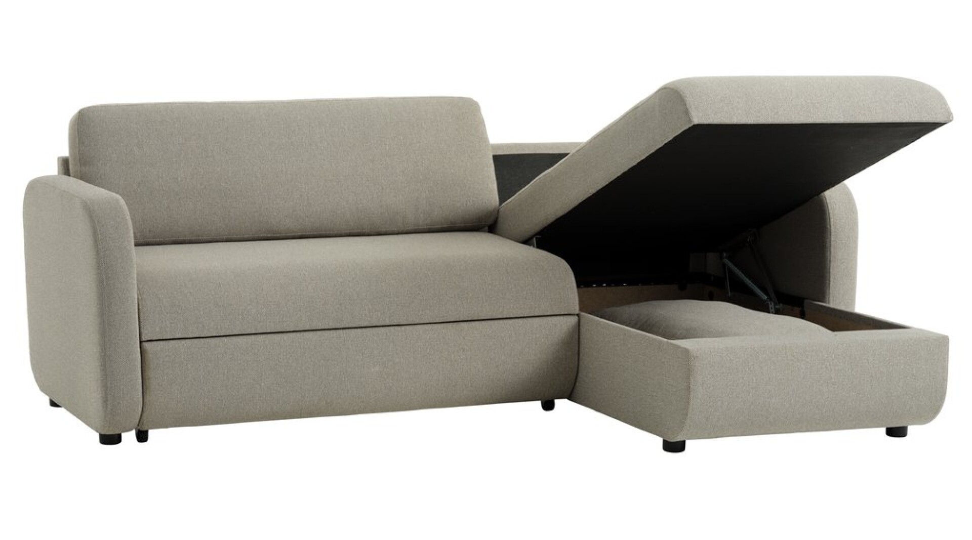 Sofá cama chaise longue MOMMARK beige 