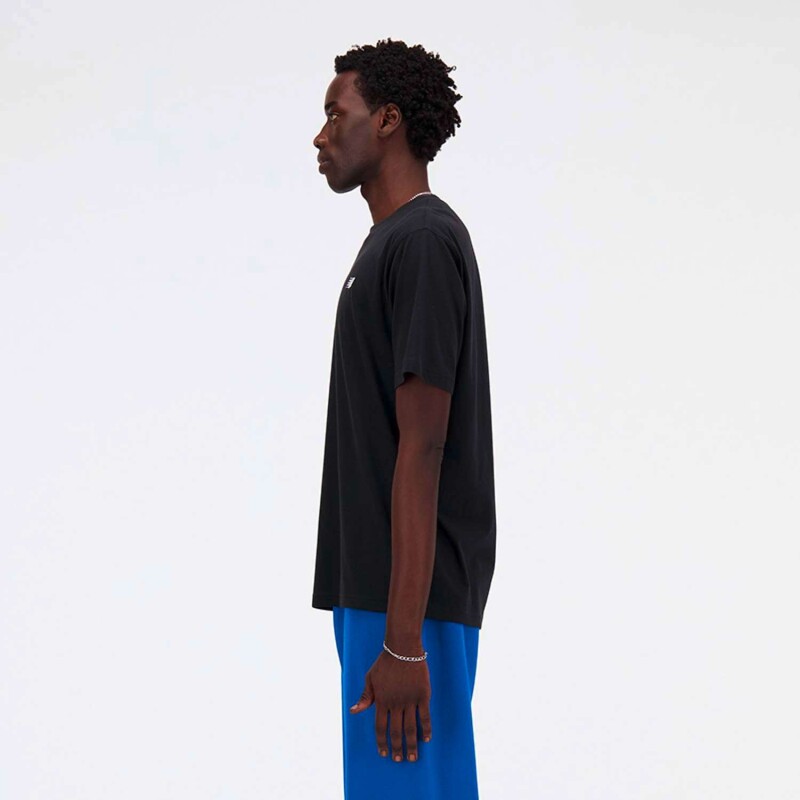 Camiseta Small Logo de Hombre Negro