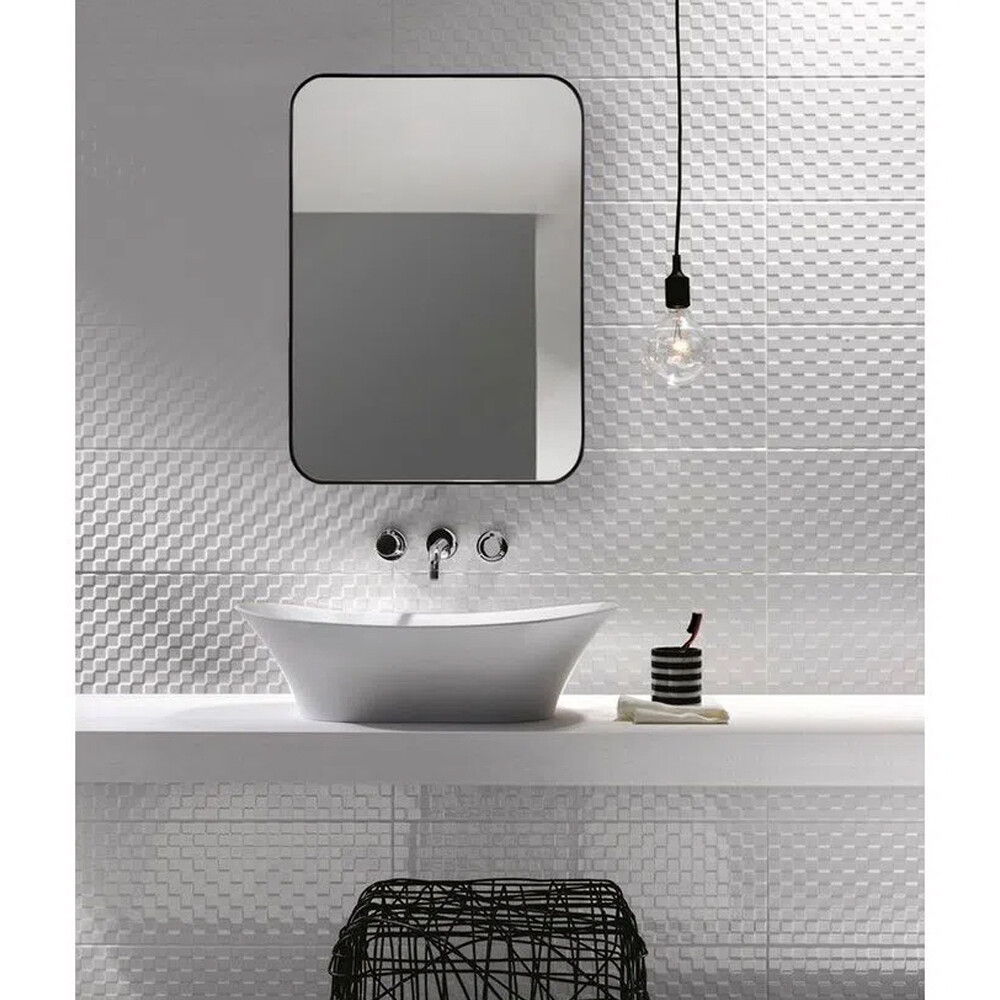 ESPEJO RECTANGULAR DE 60X45 CM <br /> CON MARCO NEGRO Espejo Rectangular De 60x45 Cm <br /> Con Marco Negro