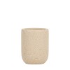 VASO ORG BEIGE EFECTO ESPONJA DE MAR Unica