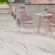 PORCELANATO RECTANGULAR 60X120 BRILLO BLANCO MARMOLADO BLANCO