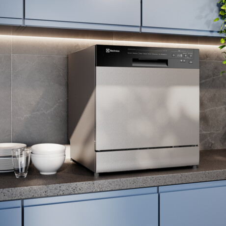 Lavavajillas Electrolux 8 Servicios Gris