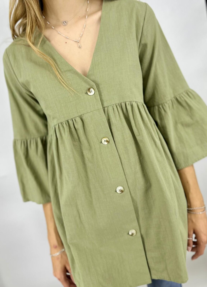 VESTIDO WANNA ASHLEY - VERDE 