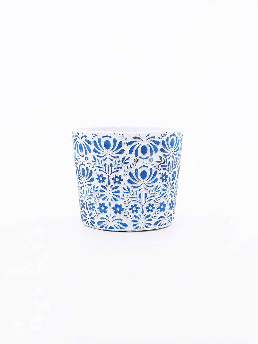 MACETA PUEBLA - NEGRO 