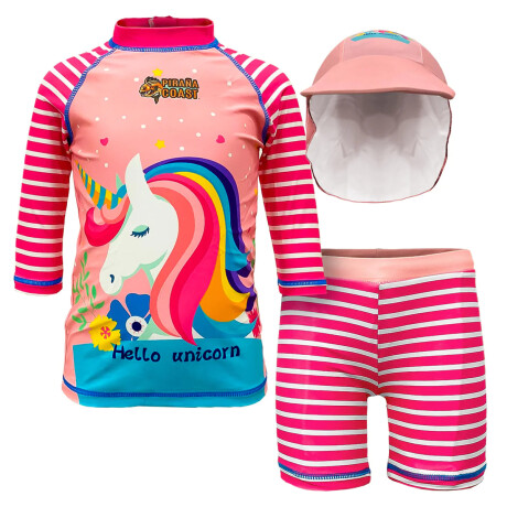 Traje De Baño Infantil Piraña Coast X3 Protec Uv 50 Traje De Baño Infantil Piraña Coast X3 Protec Uv 50