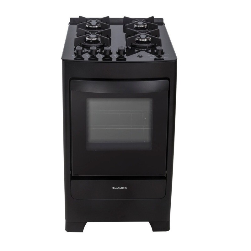Cocina James A Gas C 700 Negra 4 Hornallas Cocina James A Gas C 700 Negra 4 Hornallas