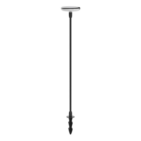 Poste caminero solar negro 68Lm/W cálida Ø96X770 IX4970